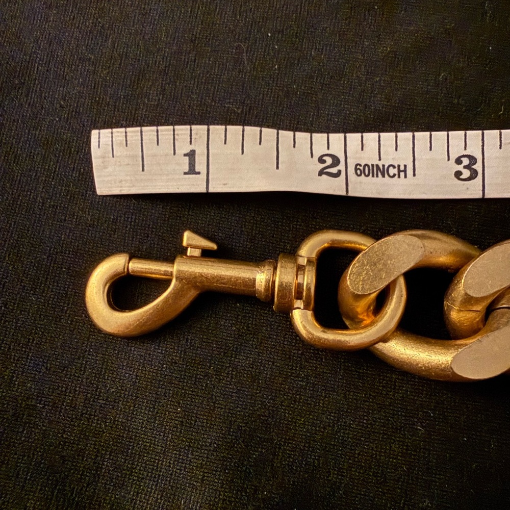 Chunky Brass Replacement Strap for Handbags - Picture 3 of 3